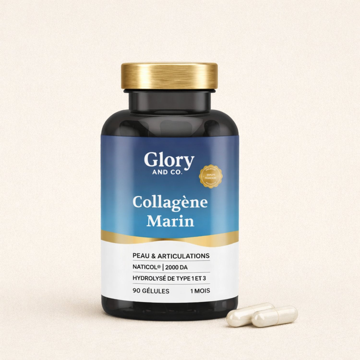 collagène marin breveté Glory and co.
